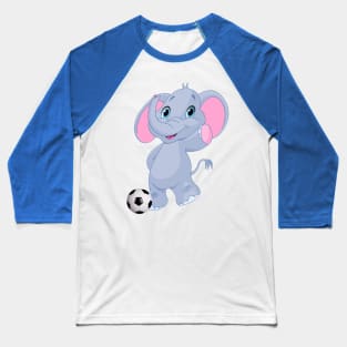 cute elephant, baby elephant, elephant, girl, boy, baby Baseball T-Shirt